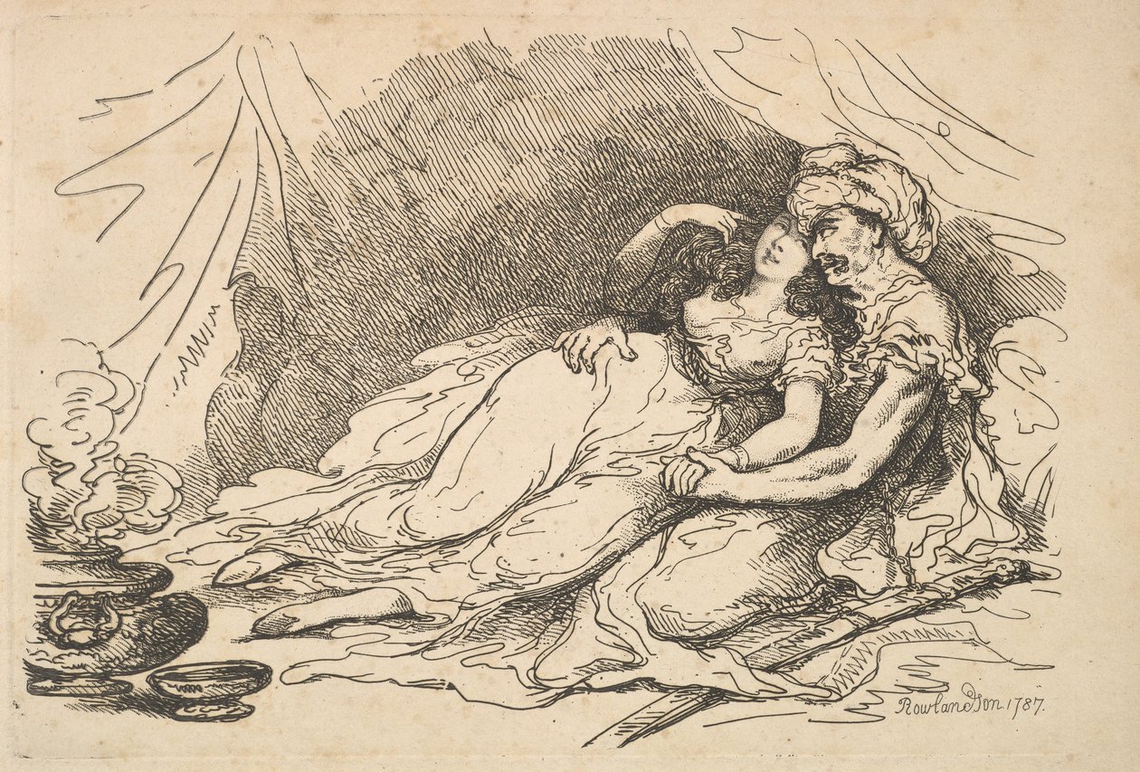 Amore in Oriente da Thomas Rowlandson