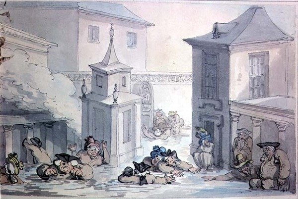 Il Viaggio di Matthew Bramble a Bath da Thomas Rowlandson