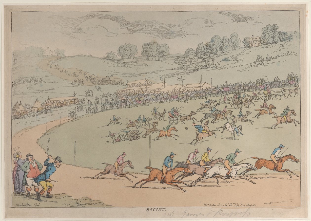 Corsa da Thomas Rowlandson