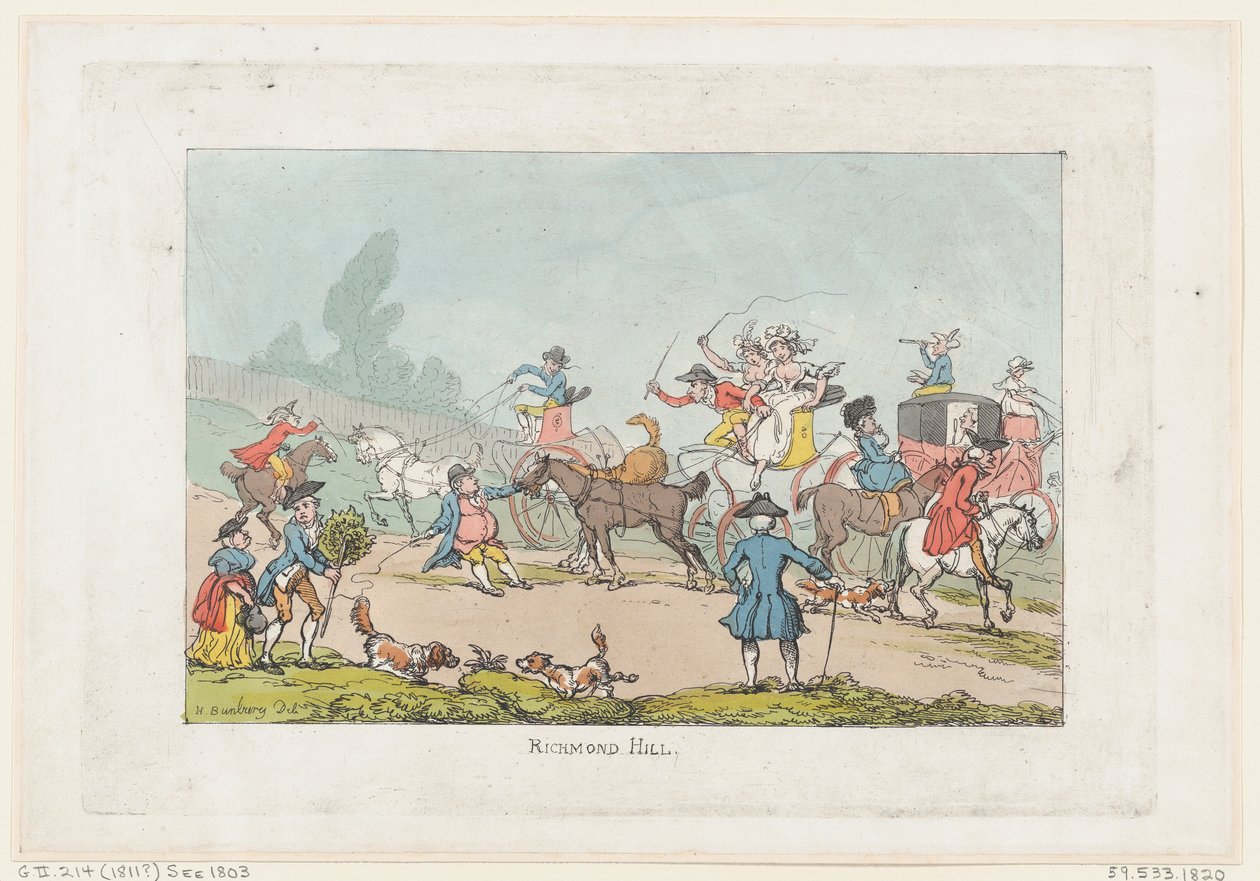 Richmond Hill da Thomas Rowlandson