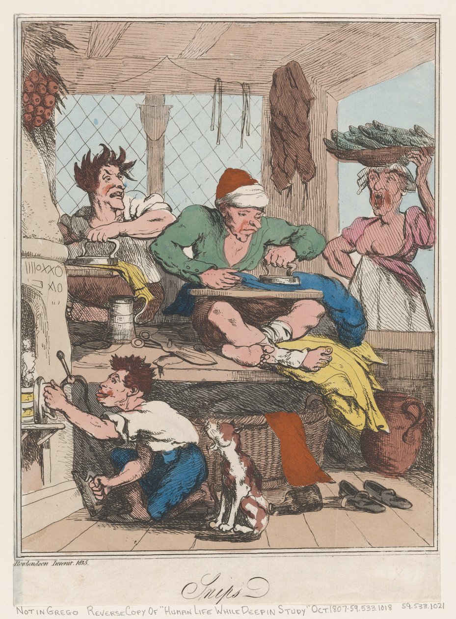 Snips, 1815 da Thomas Rowlandson