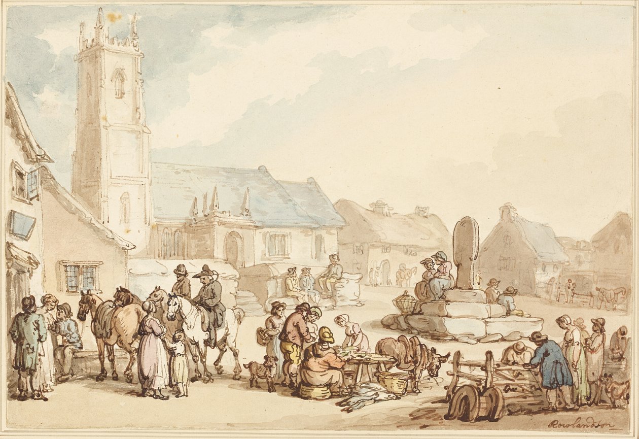 San Cullum, Cornovaglia da Thomas Rowlandson