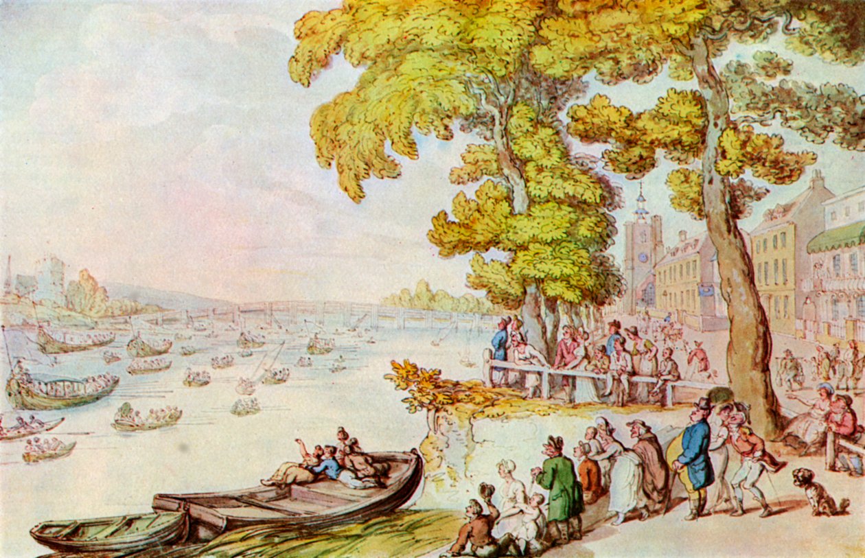Il Chelsea Mall, 1929 da Thomas Rowlandson