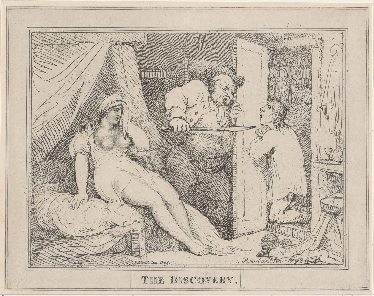 La scoperta da Thomas Rowlandson