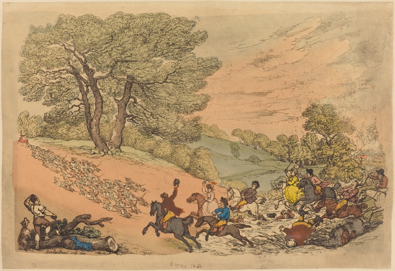 La Caccia da Thomas Rowlandson