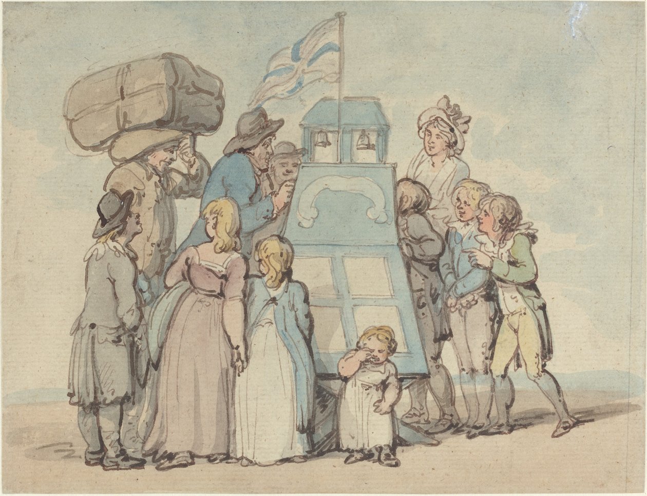 Il teatrino da Thomas Rowlandson