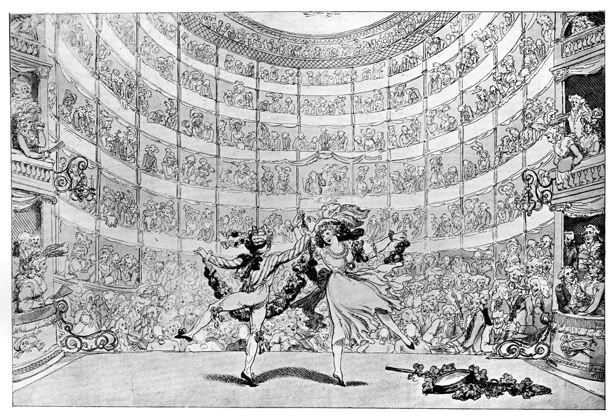 La prospettiva davanti a noi da Thomas Rowlandson