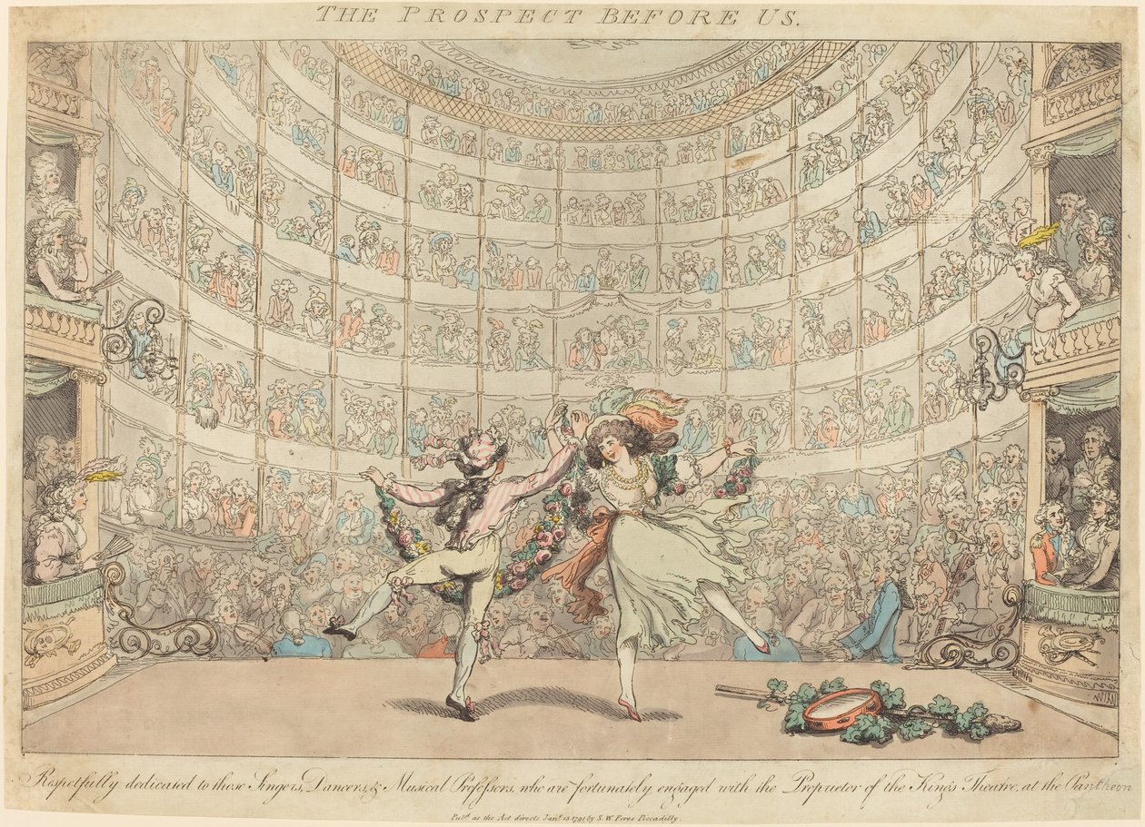 La prospettiva davanti a noi, n. 2 da Thomas Rowlandson
