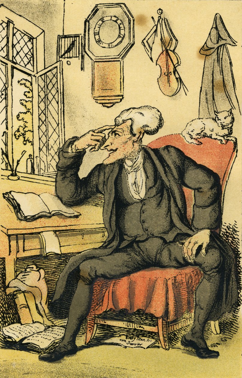 Il reverendo dottor Syntax da Thomas Rowlandson