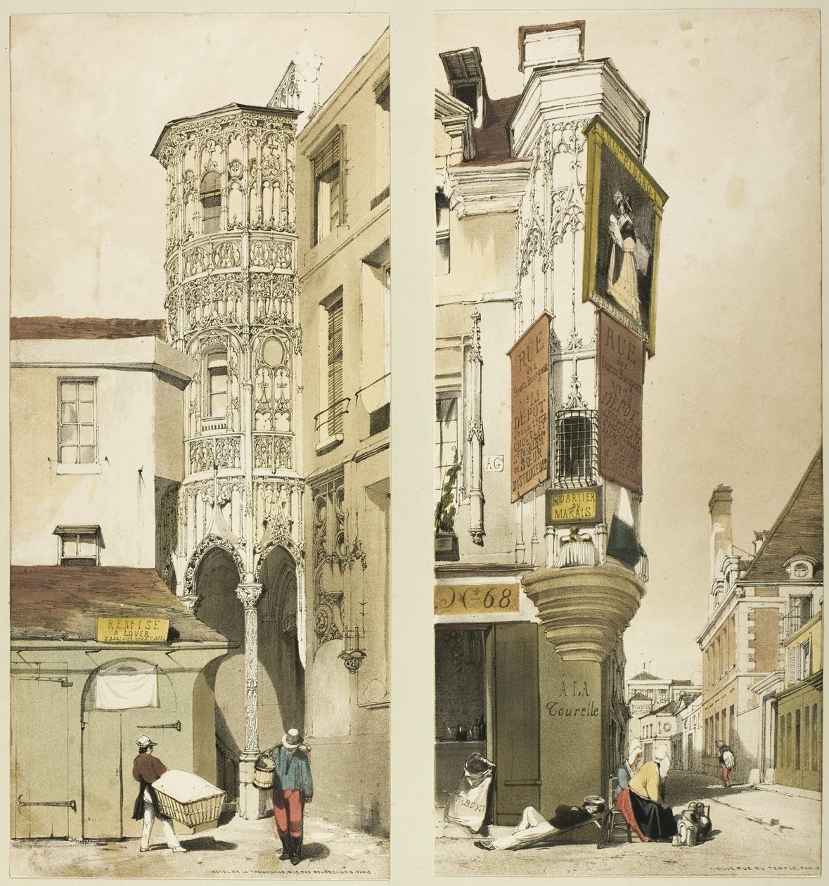 Hotel de la Tremouille, Parigi da Thomas Shotter Boys