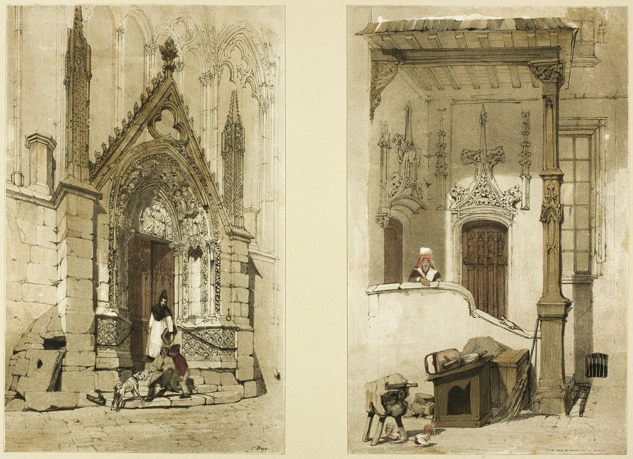 Porte Rouge, Notre Dame, Parigi da Thomas Shotter Boys