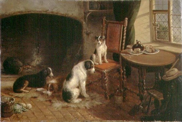 Interno con Cani da Thomas Smythe