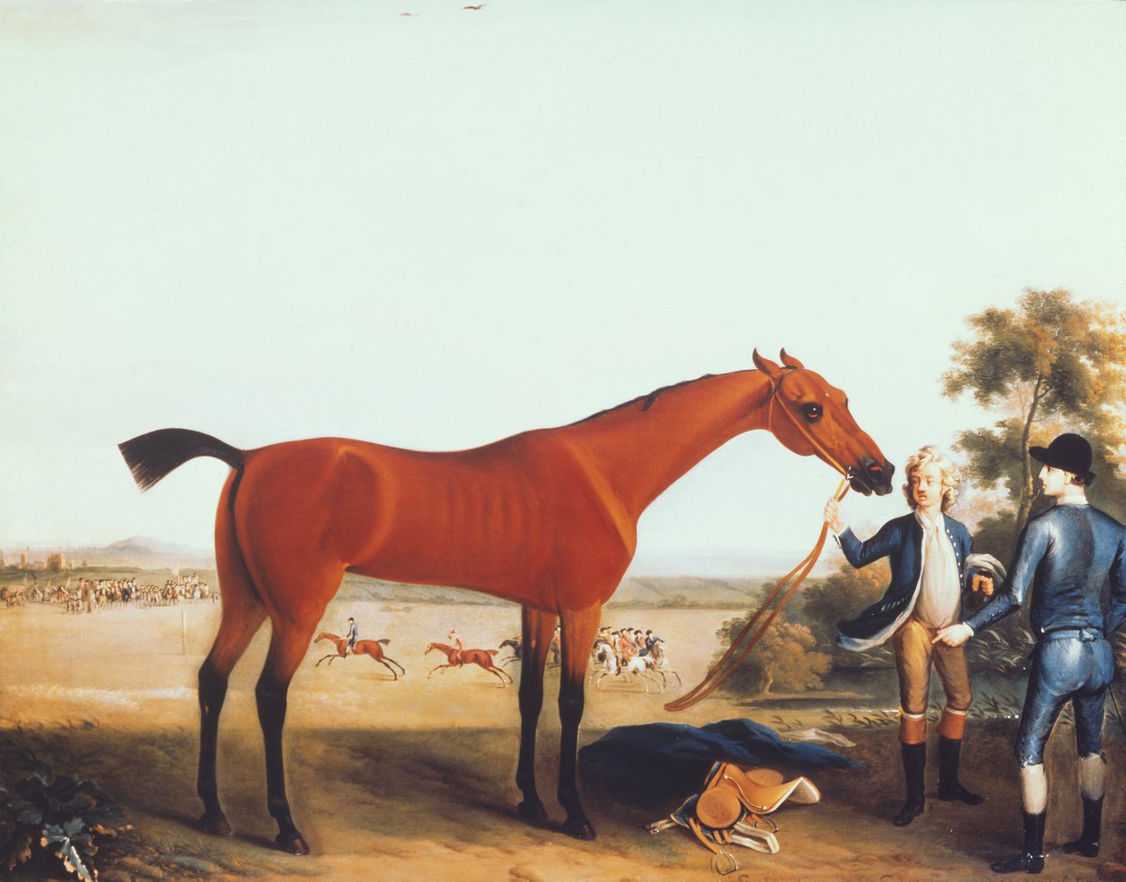 Il cavallo da corsa del Duca di Devonshire 
