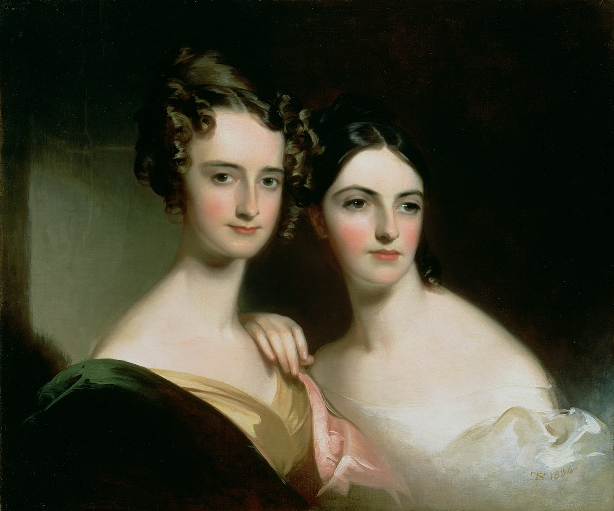 Ritratto di Ellen e Mary McIlvaine da Thomas Sully