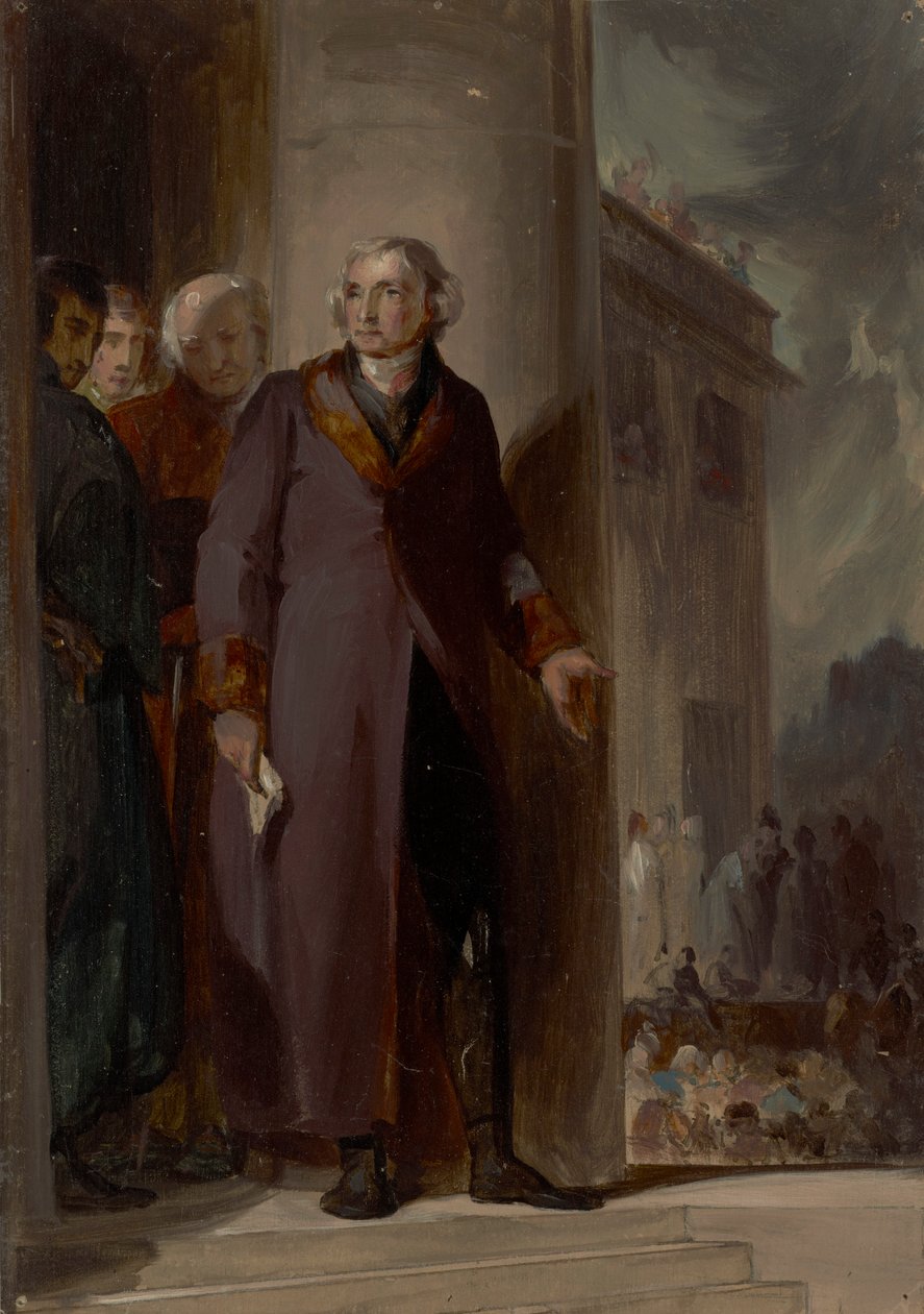Thomas Jefferson (1743-1826), LL.D. 1786 da Thomas Sully