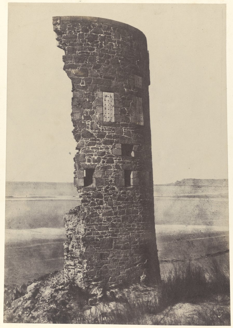 Torre colpita da un fulmine, Baia di Saint-Ouen da Thomas Sutton