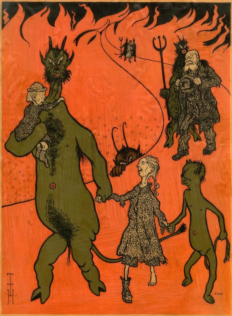 Carenza di carbone da Thomas Theodor Heine