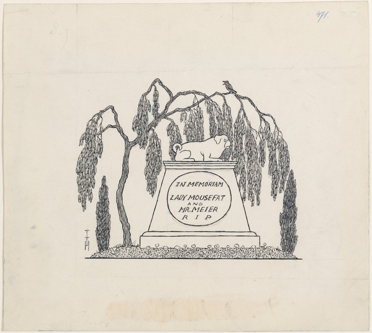 Tomba del carlino da Thomas Theodor Heine