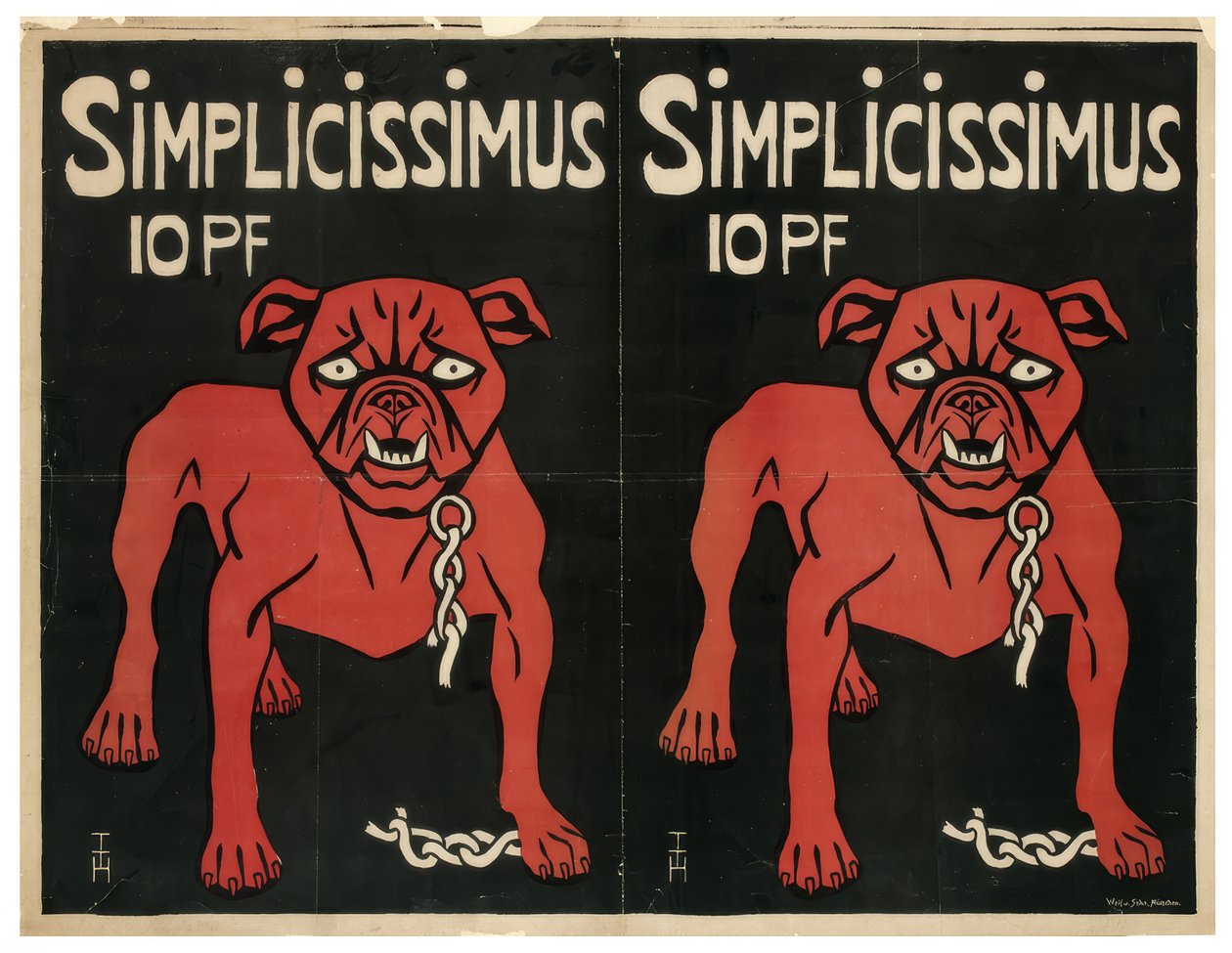 SIMPLICISSIMUS 10 PF da Thomas Theodor Heine