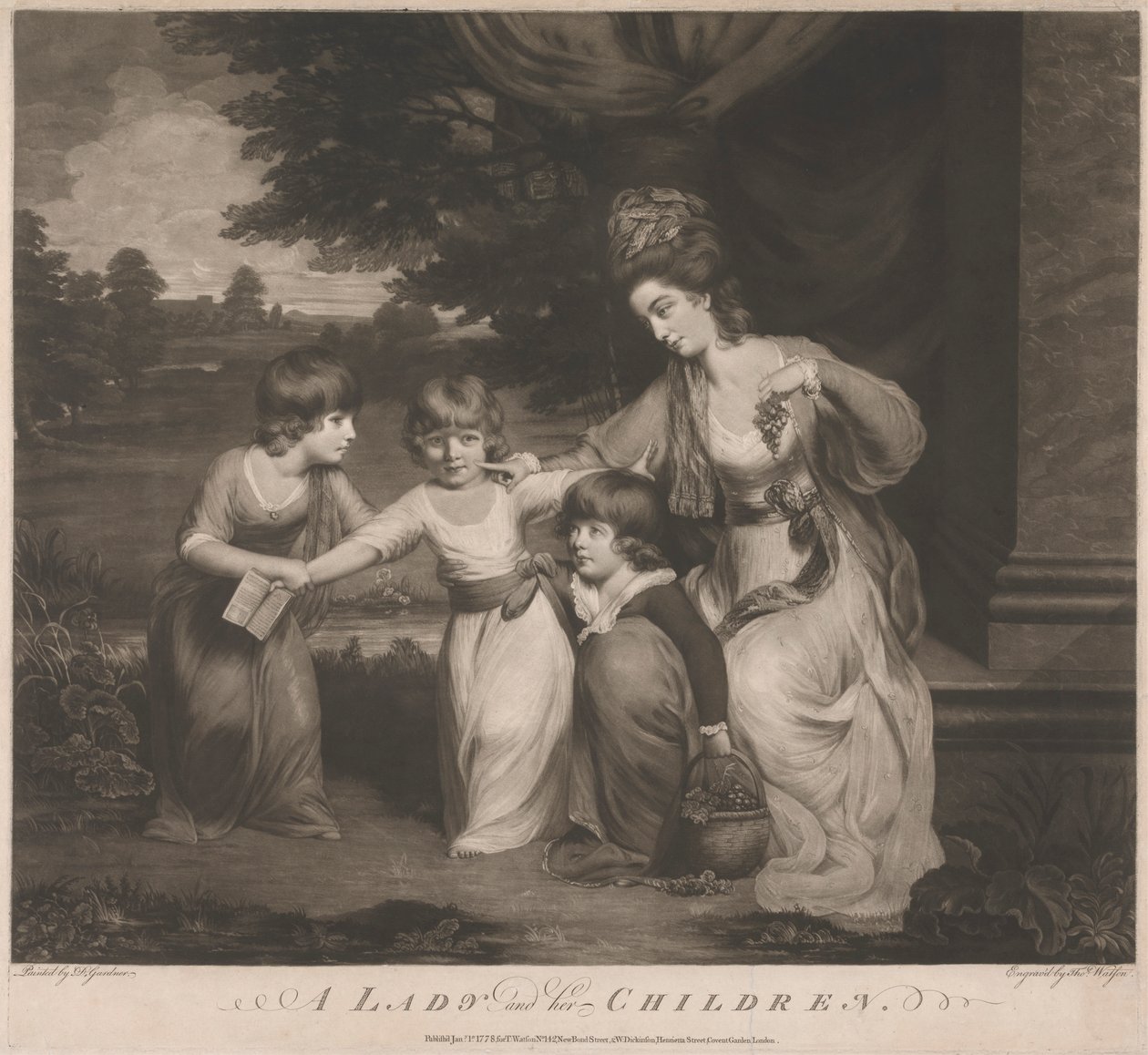 Lady Rushout e Bambini da Thomas Watson