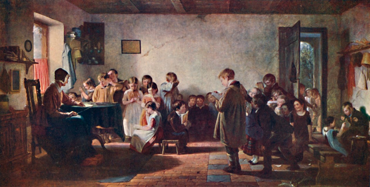 Una scuola per signore, 1845, 1904 da Thomas Webster