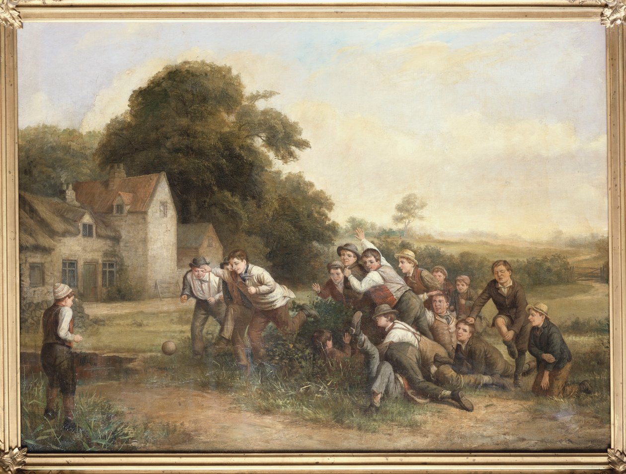 La partita di calcio da Thomas Webster