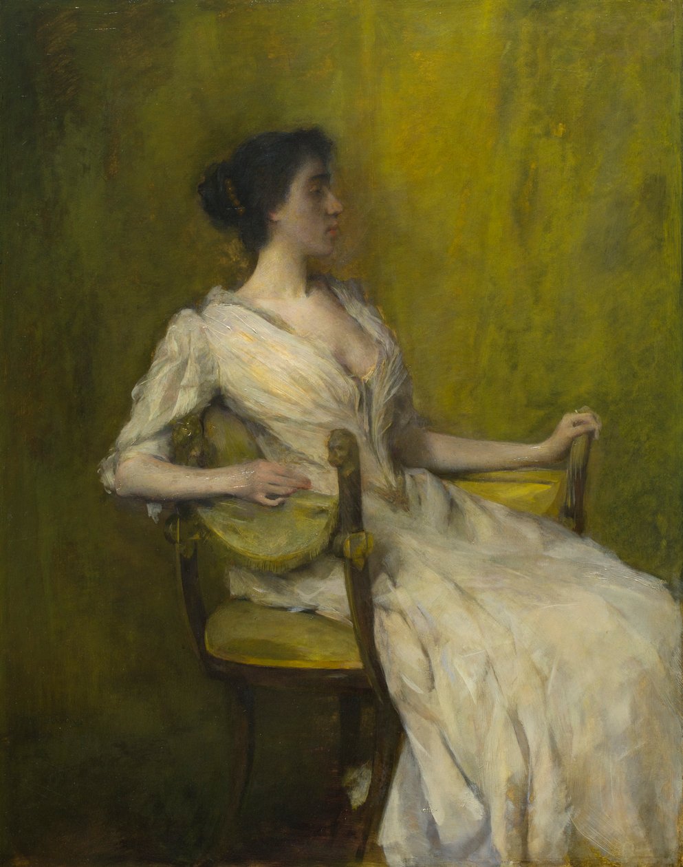 Signora in Bianco da Thomas Wilmer Dewing