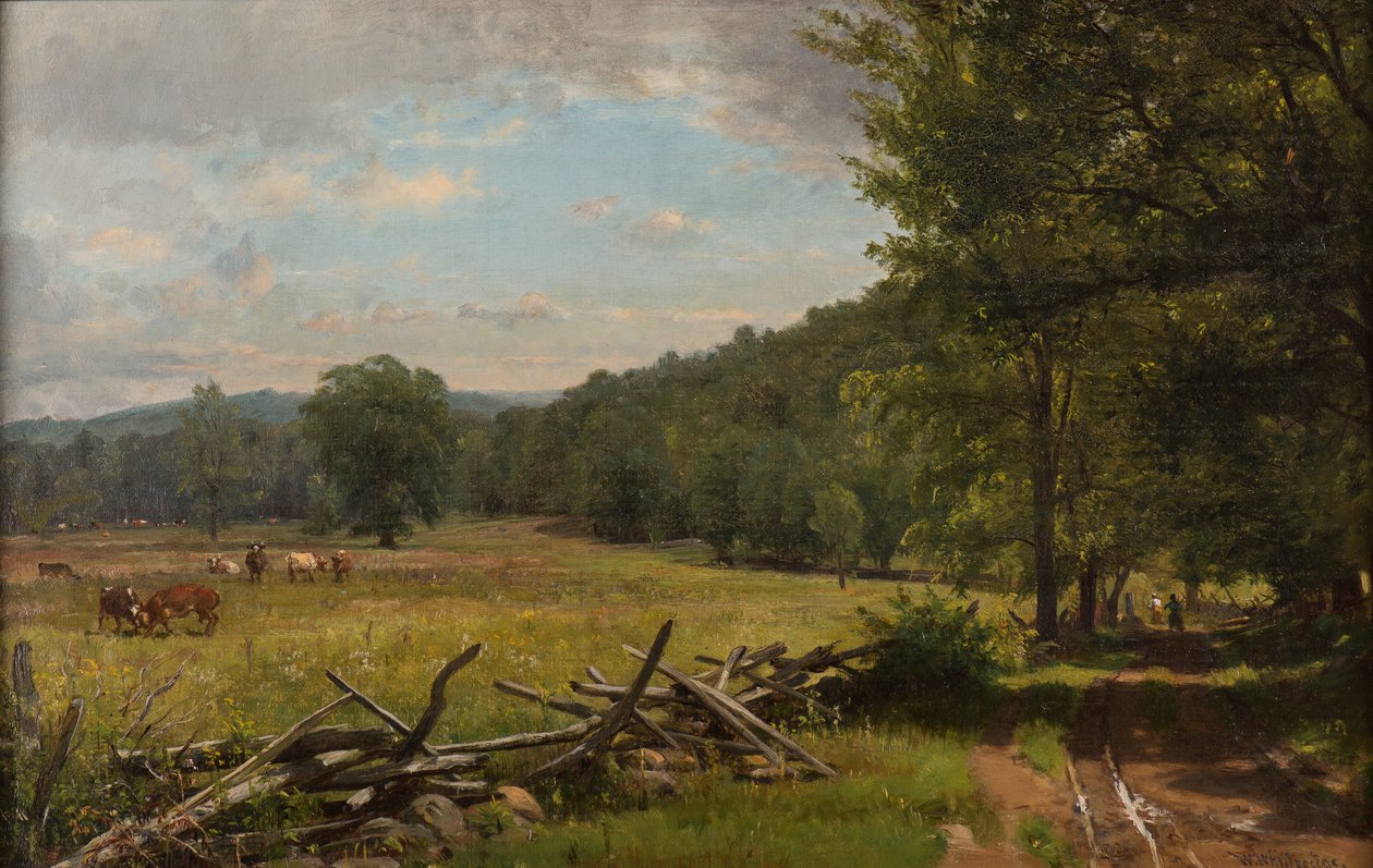 Il prato, c.1870 da Thomas Worthington Whittredge