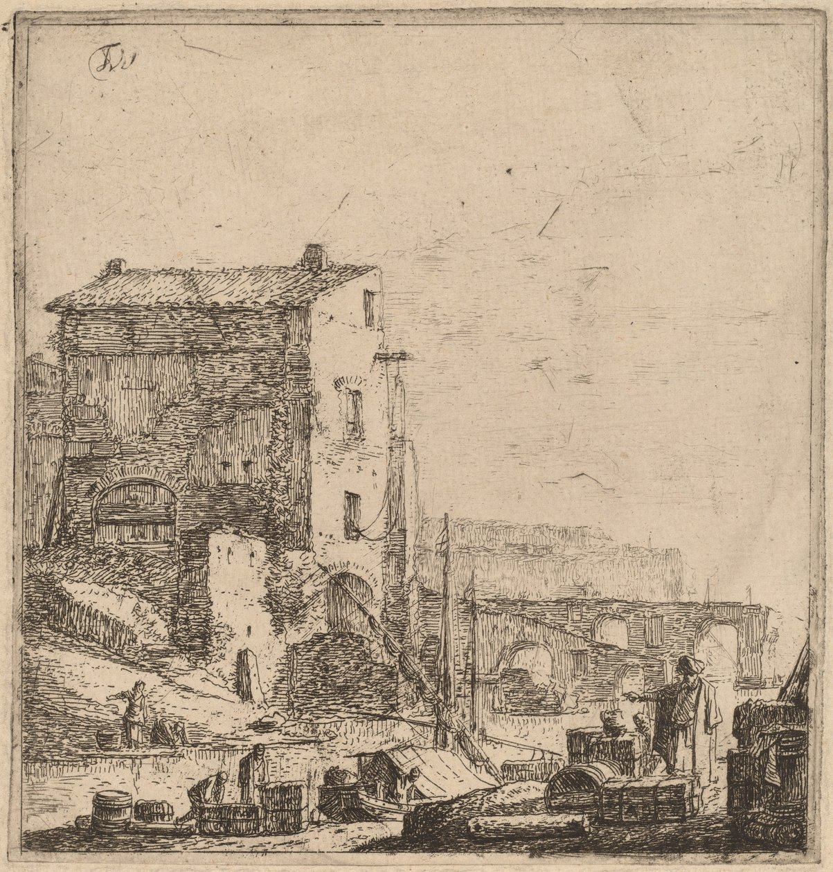 Il mercante orientale da Thomas Wyck