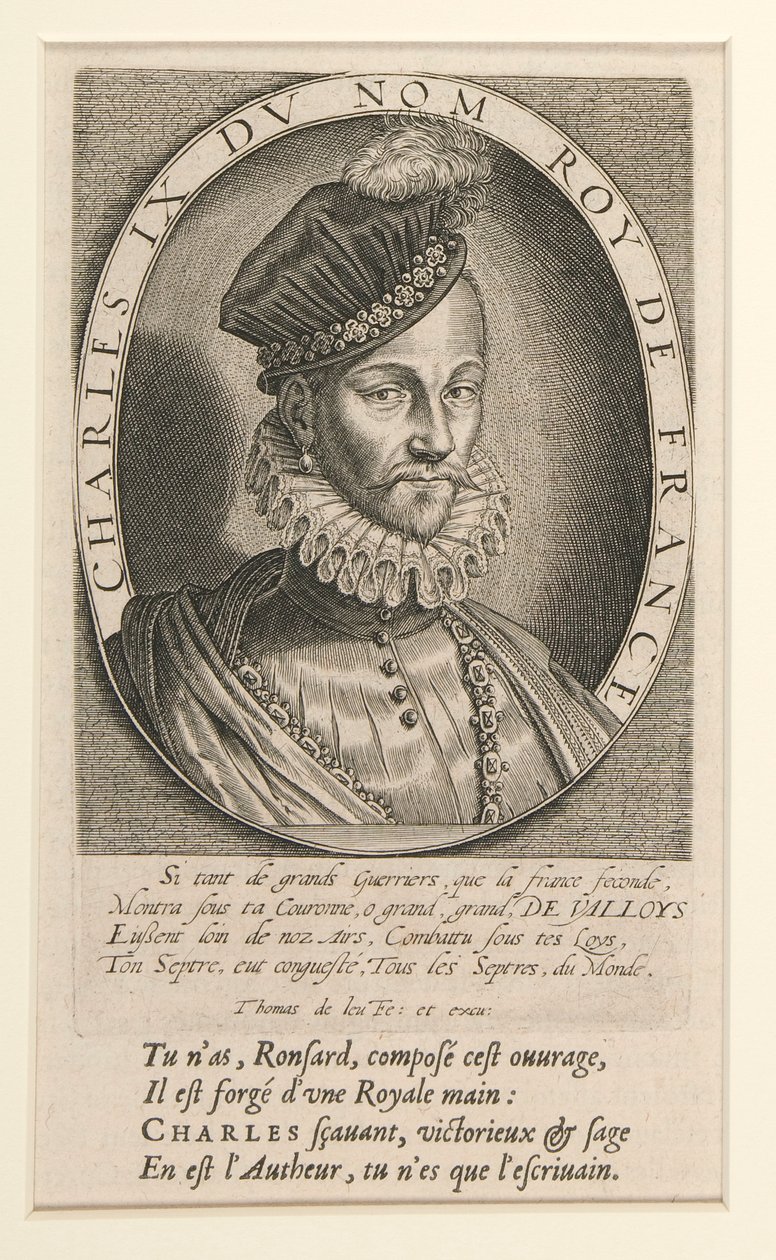 Carlo IX, Re di Francia da Thomas de Leu