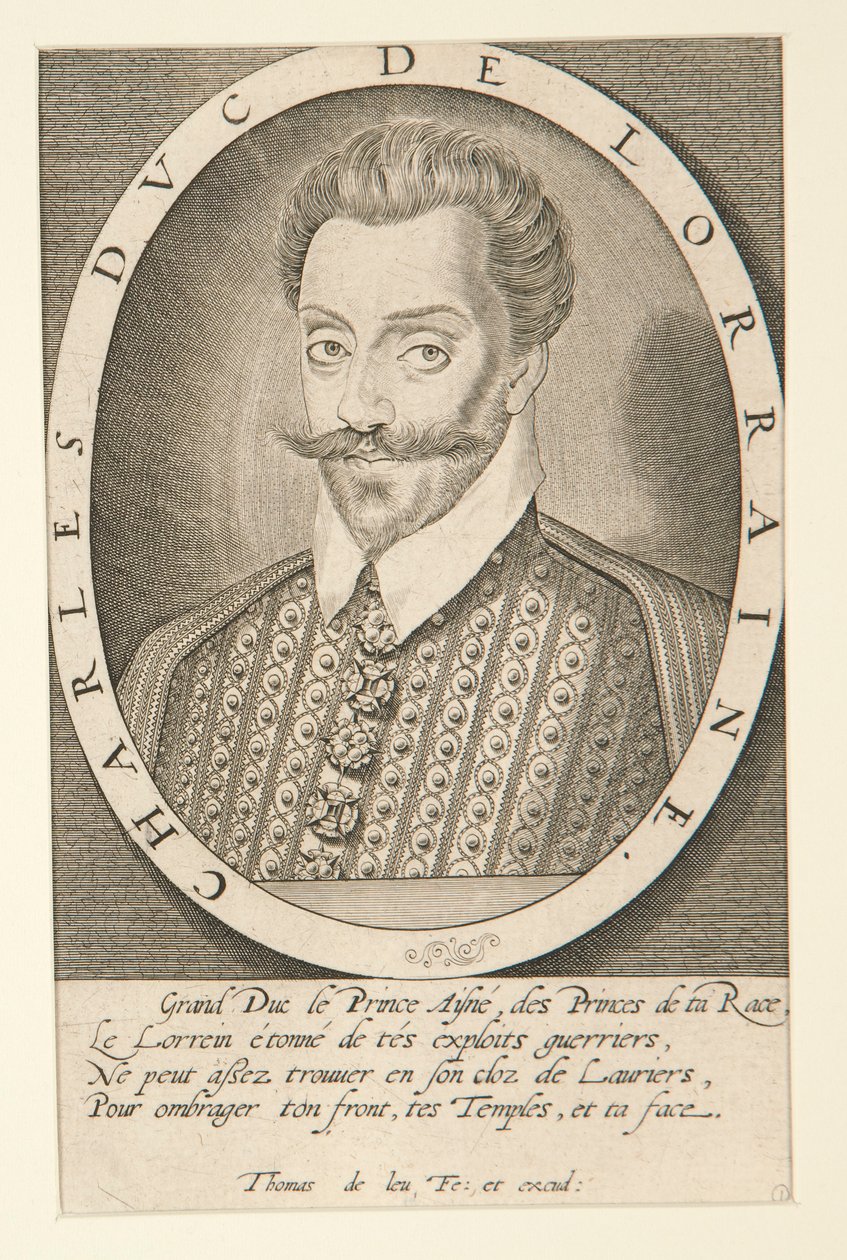 Carlo, duca di Lorena da Thomas de Leu