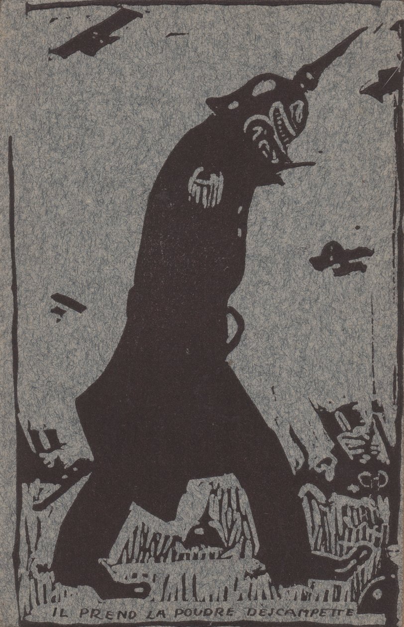 Il prend la poudre descampette da Théophile Alexandre Steinlen