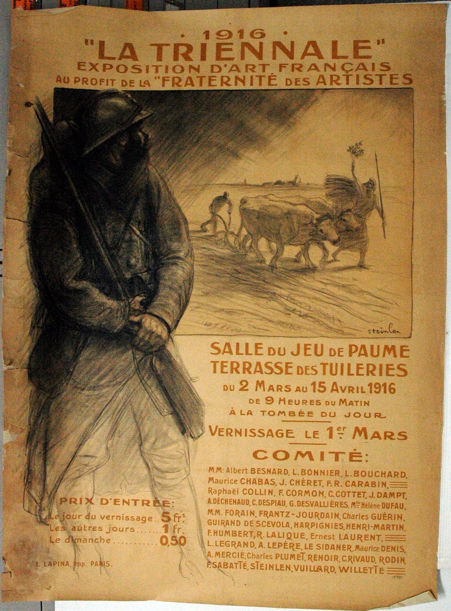 1916 "La Triennale" da Théophile Alexandre Pierre Steinlen