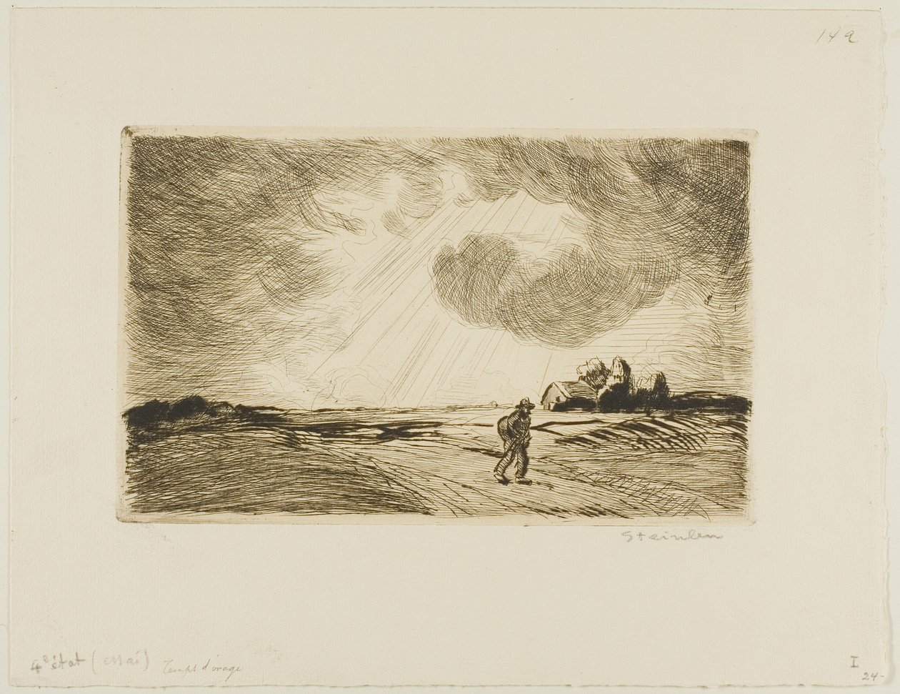 Tempo di tempesta da Théophile Alexandre Pierre Steinlen