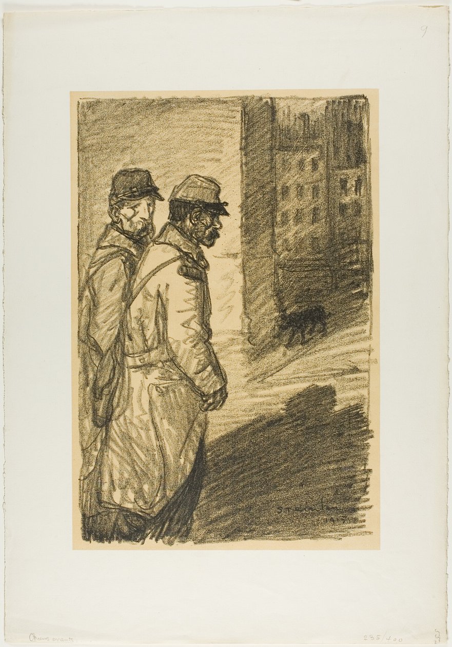 Cani randagi da Théophile Alexandre Pierre Steinlen