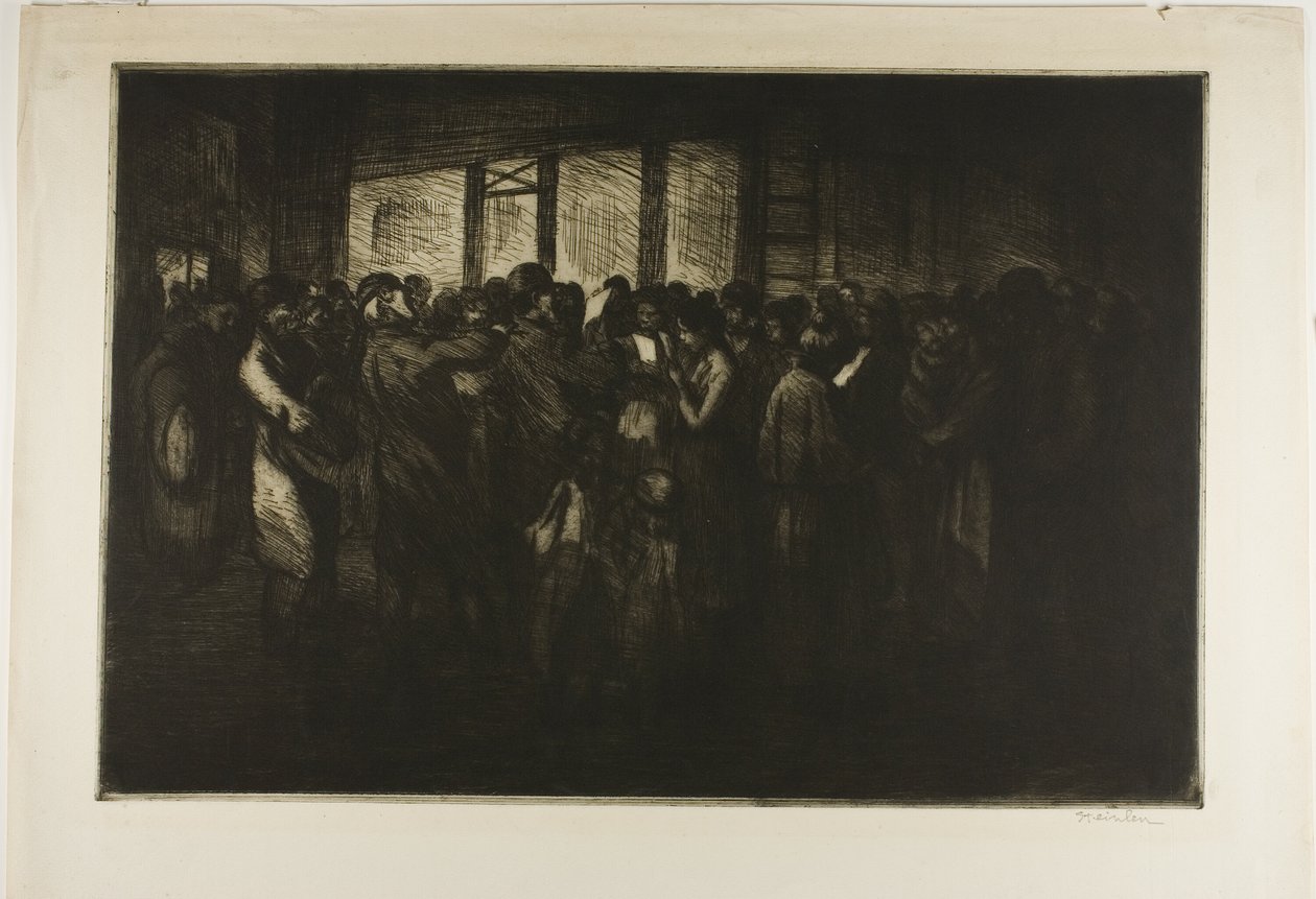 Cantanti di strada da Théophile Alexandre Pierre Steinlen