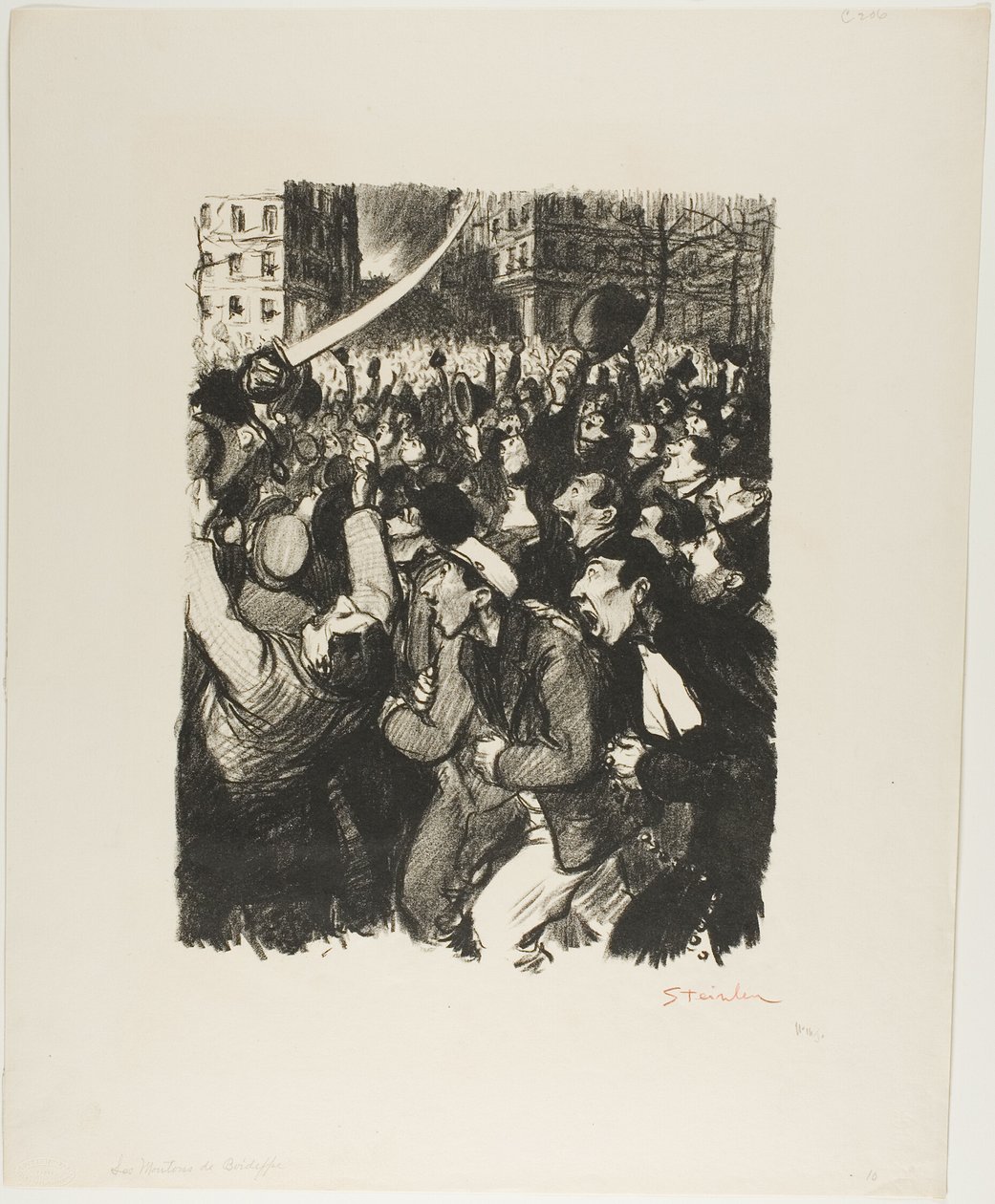 La pecora di Boisdeffre da Théophile Alexandre Pierre Steinlen