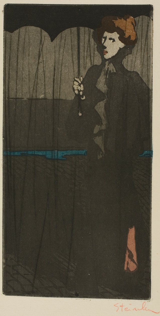 La doccia da Théophile Alexandre Pierre Steinlen