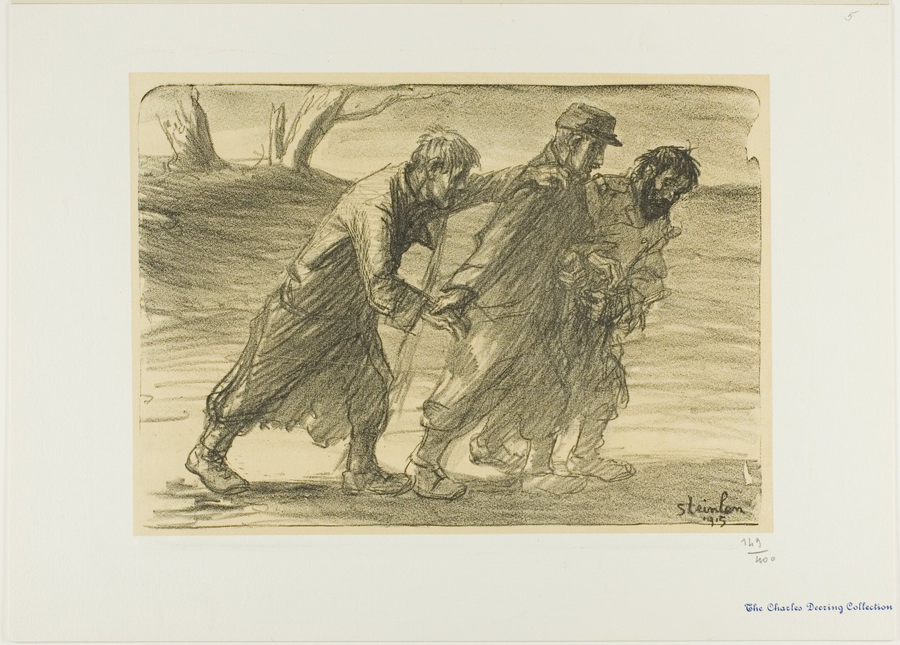 Tre compagni da Théophile Alexandre Pierre Steinlen