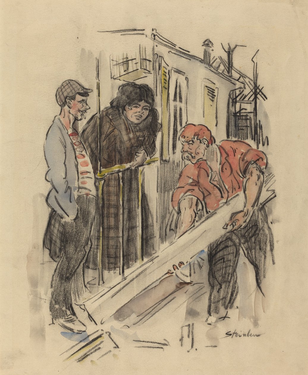 Pettegolezzi da Théophile Alexandre Steinlen