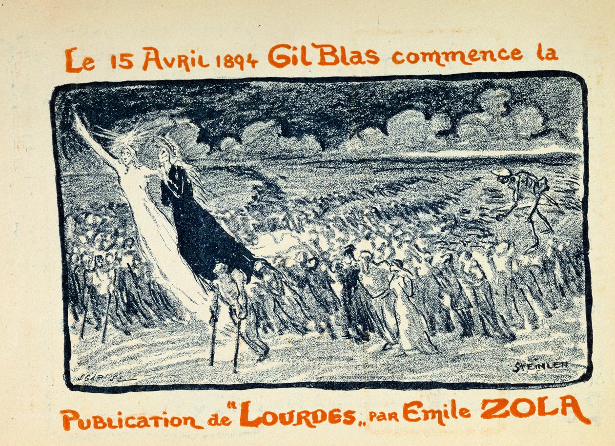 Il 15 aprile da Théophile Alexandre Steinlen