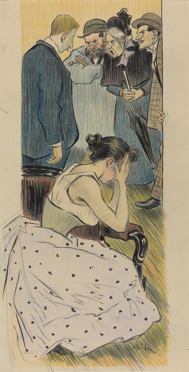 La sua famiglia (canzone) da Théophile Alexandre Steinlen