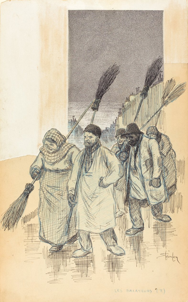 Spazzini, 1888 da Théophile Alexandre Steinlen