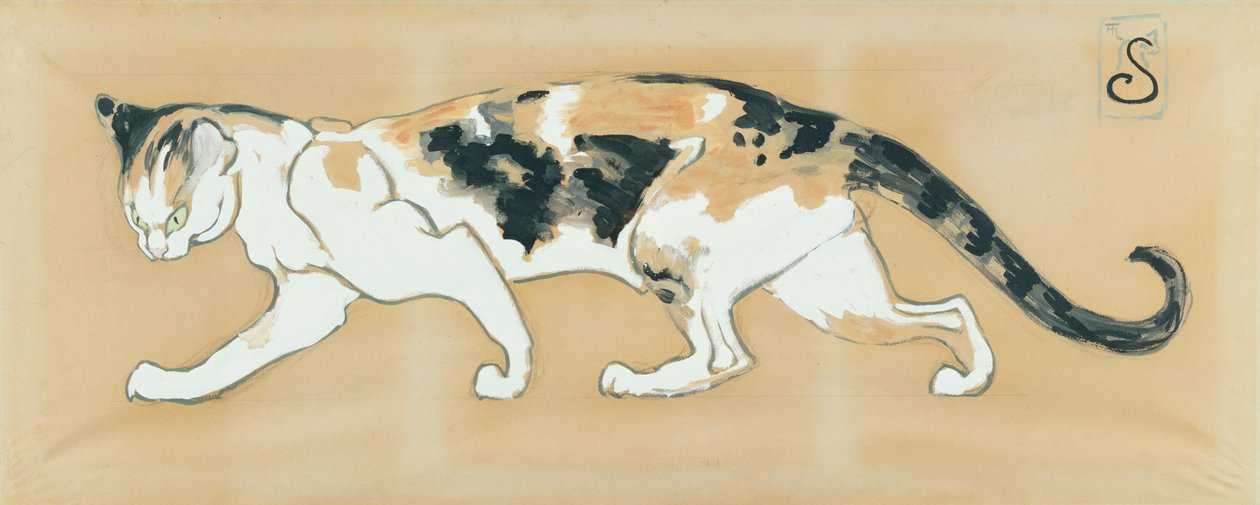 Il gatto da Théophile Alexandre Steinlen