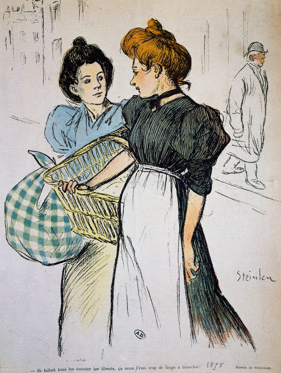 Le lavandaie da Théophile Alexandre Steinlen