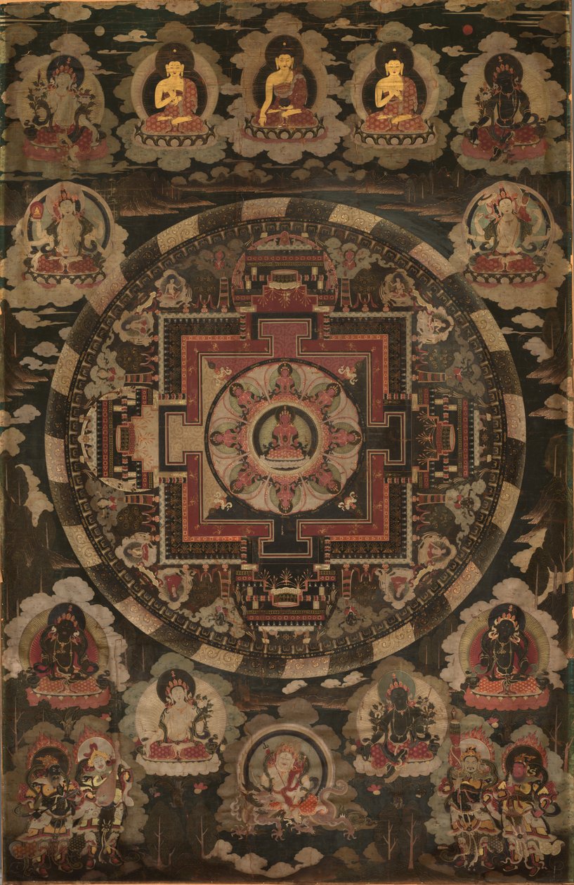 Mandala da Tibet, 18th century