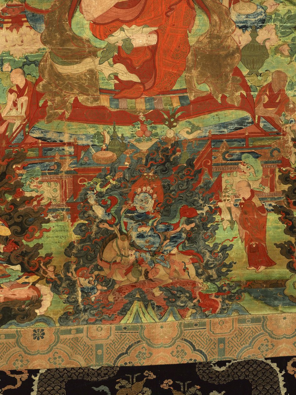 Dettaglio del Terzo Panchen Lama Losan Penden Yeshe da Tibetan School