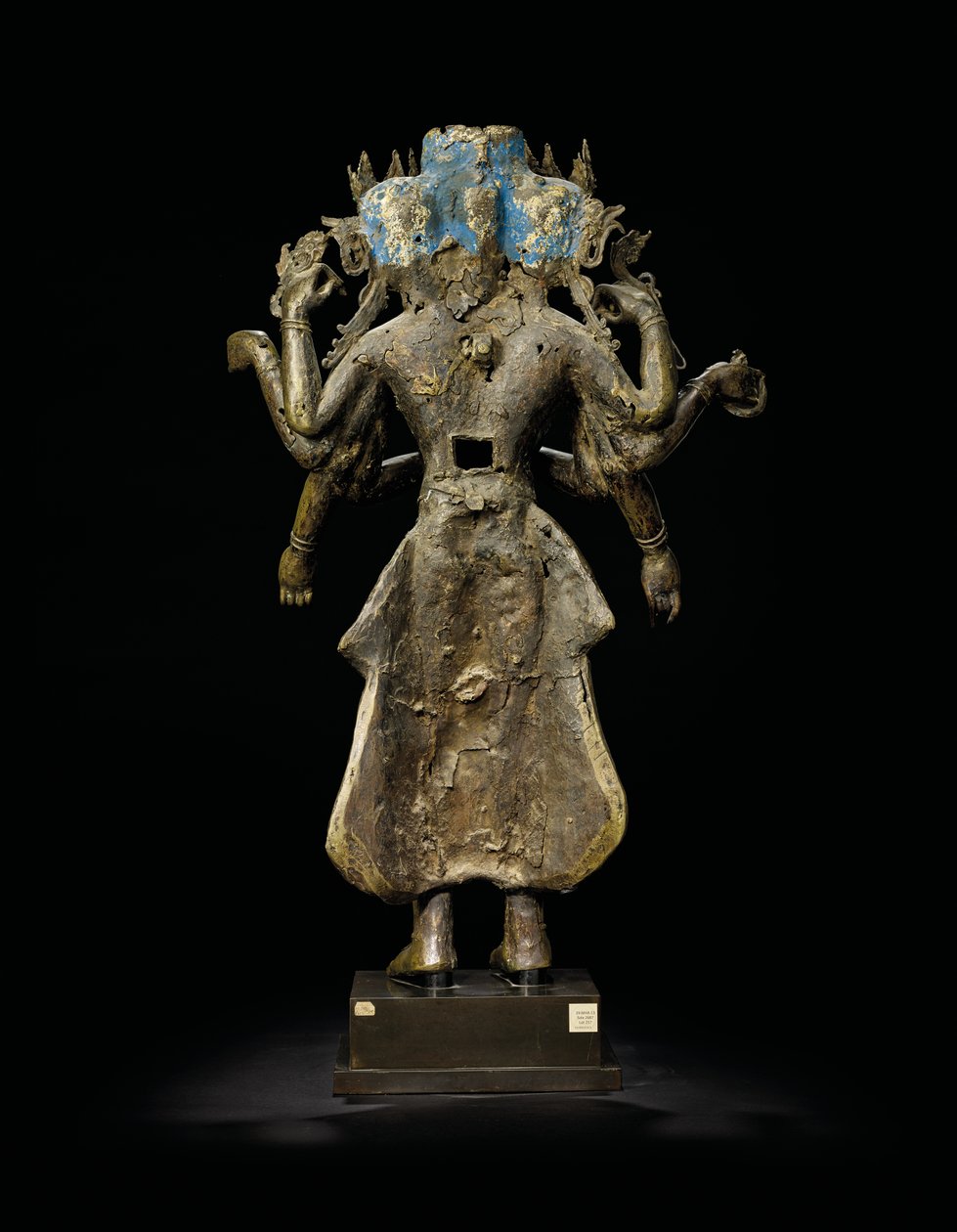 Statua di Ekadashalokeshvara da Tibetan School
