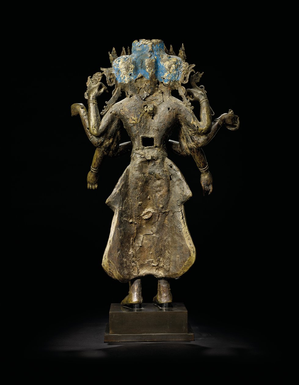Statua di Ekadashalokeshvara da Tibetan School