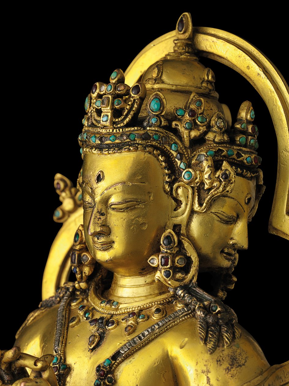 Figura di Vairochana, Densatil da Tibetan School